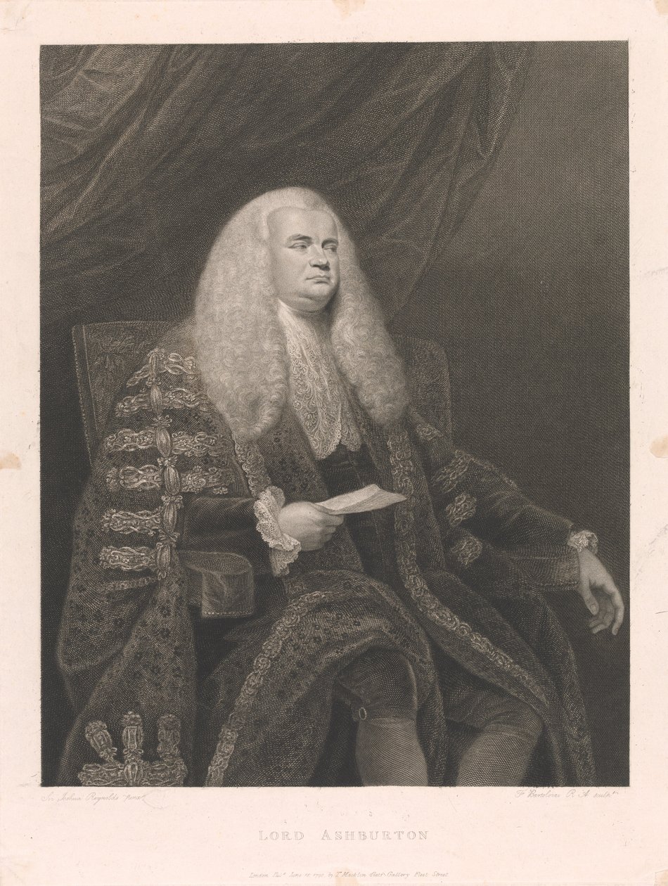 Lord Ashburton od Francesco Bartolozzi