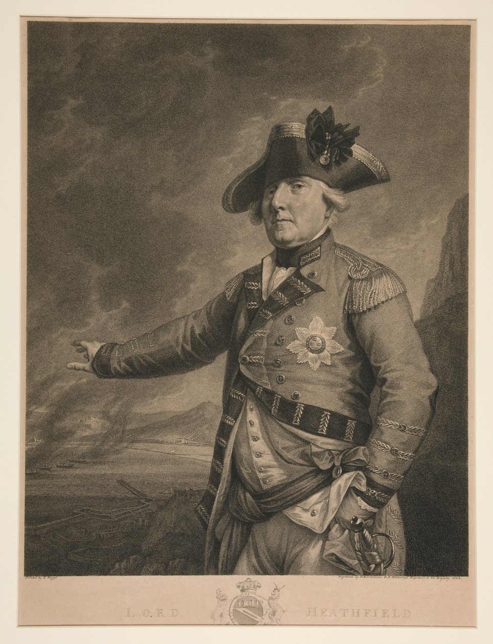 Lord Heathfield od Francesco Bartolozzi