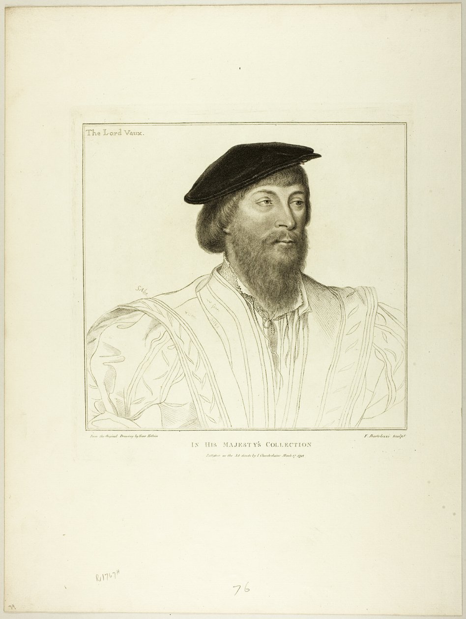 Lord Vaux od Francesco Bartolozzi