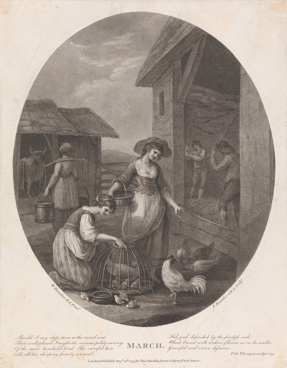březen od Francesco Bartolozzi