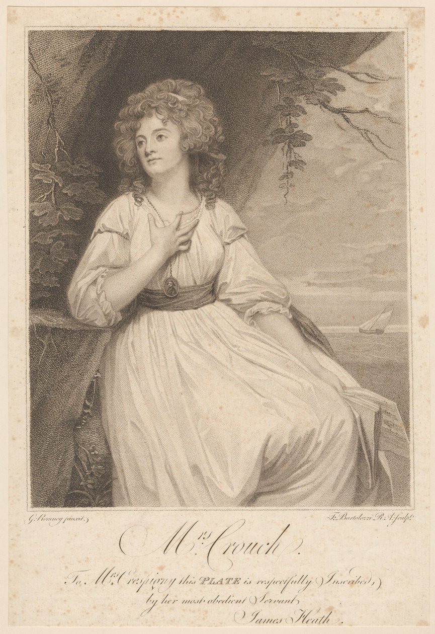 Slečna Anna Crouch od Francesco Bartolozzi