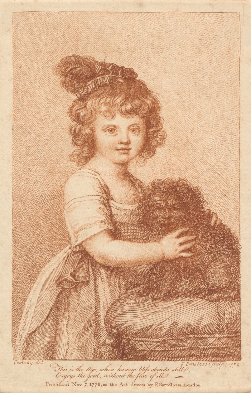 Slečna Eyreová od Francesco Bartolozzi