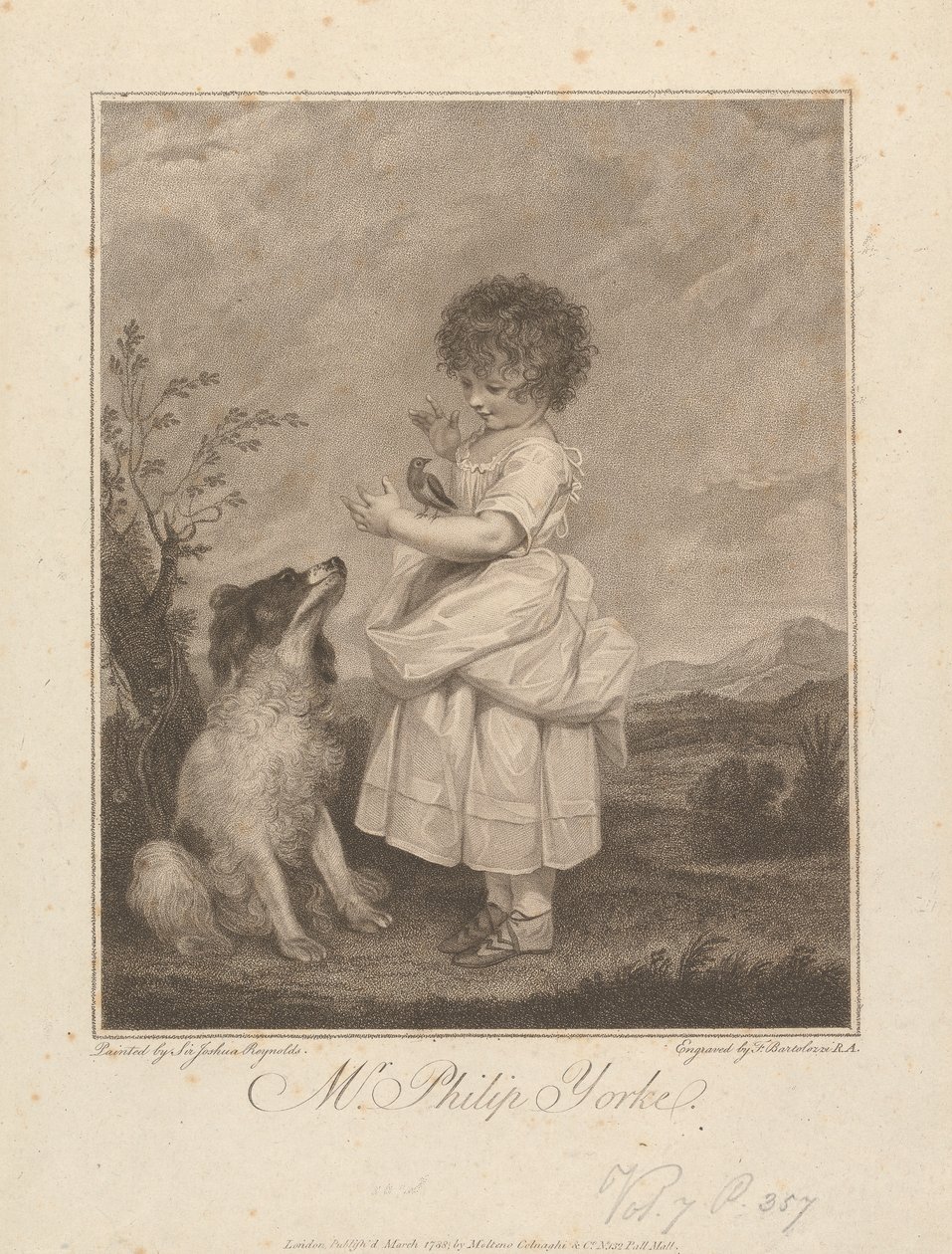 Pan Philip Yorke od Francesco Bartolozzi