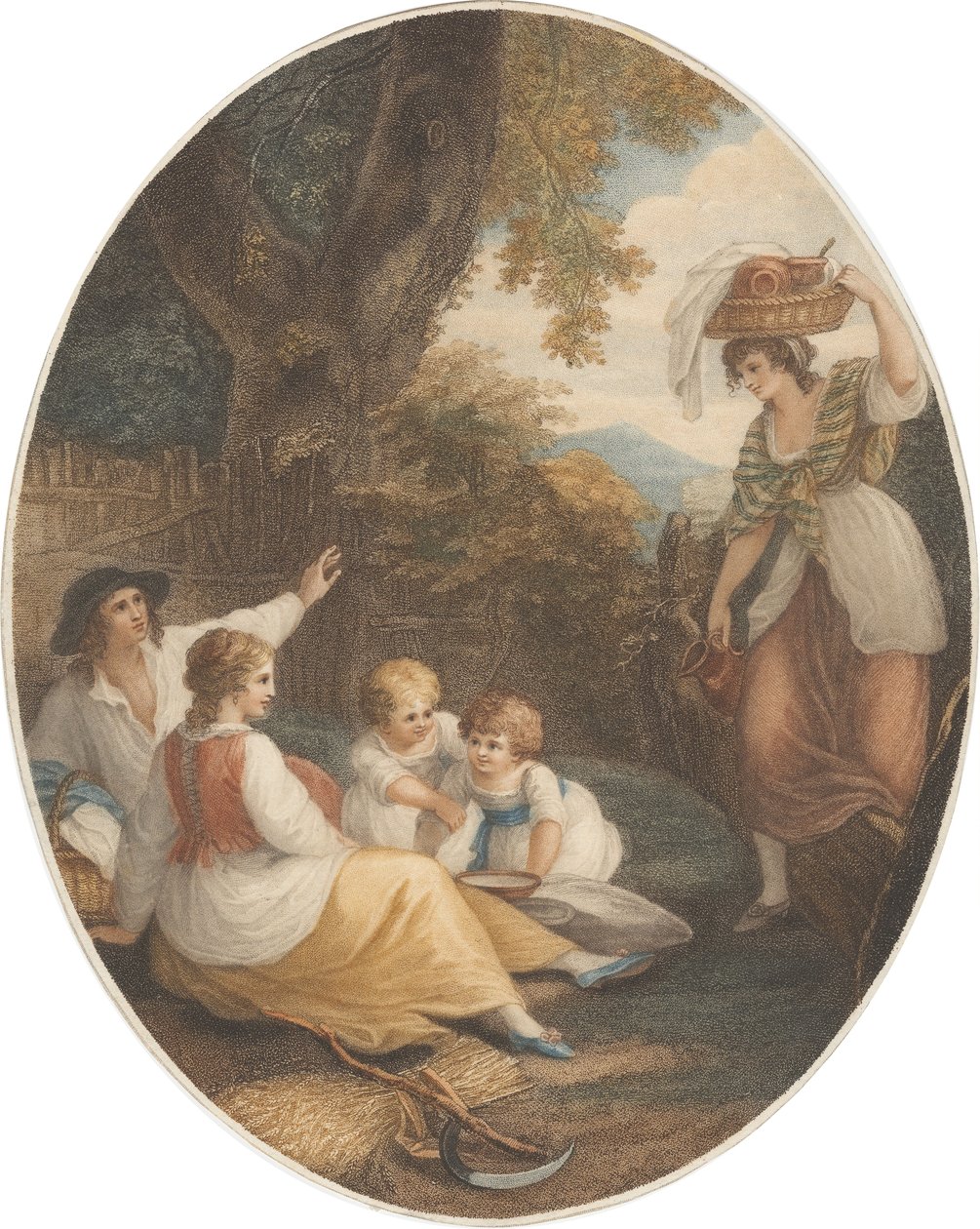 Poledne od Francesco Bartolozzi