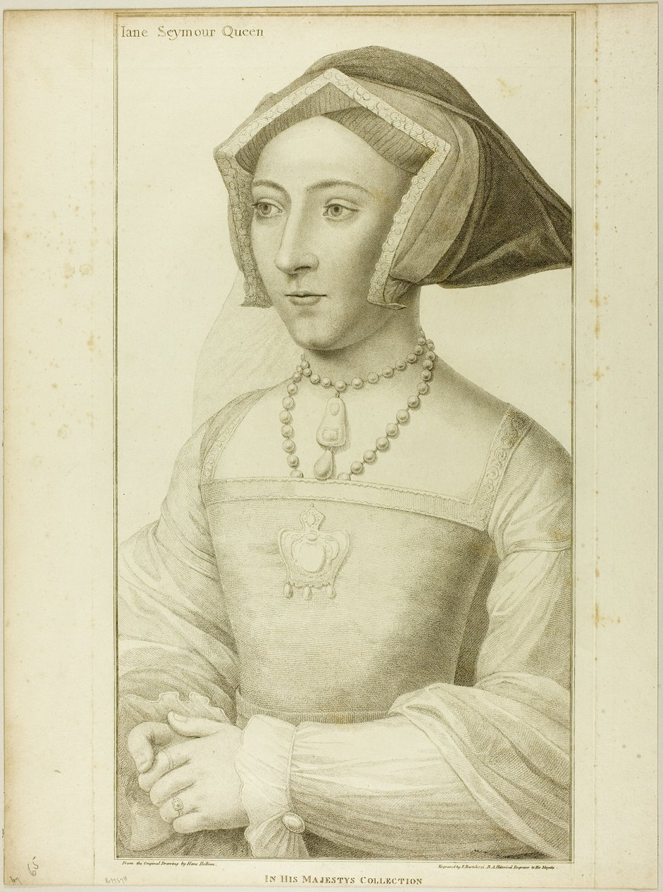 Královna Jane Seymour od Francesco Bartolozzi