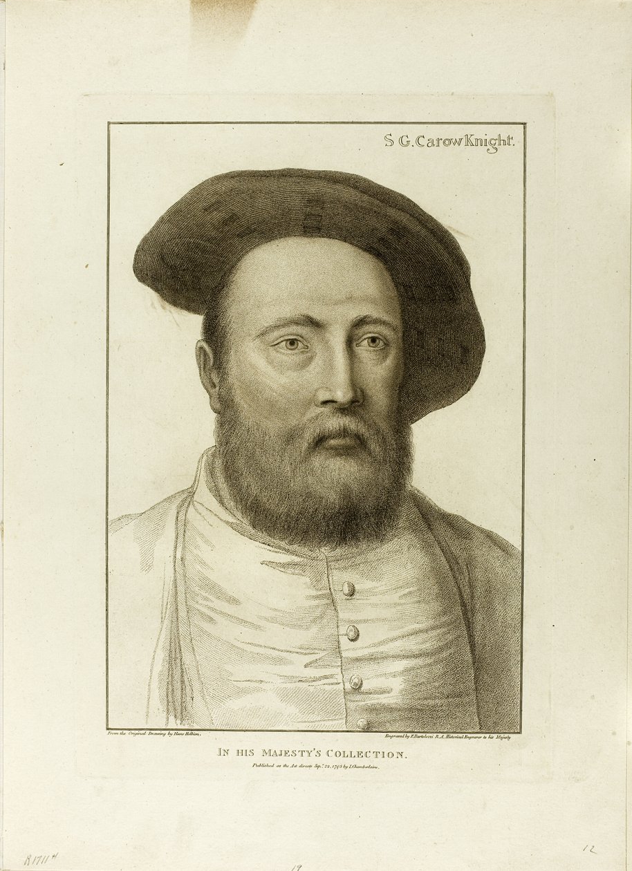 S.G. Carow, rytíř od Francesco Bartolozzi