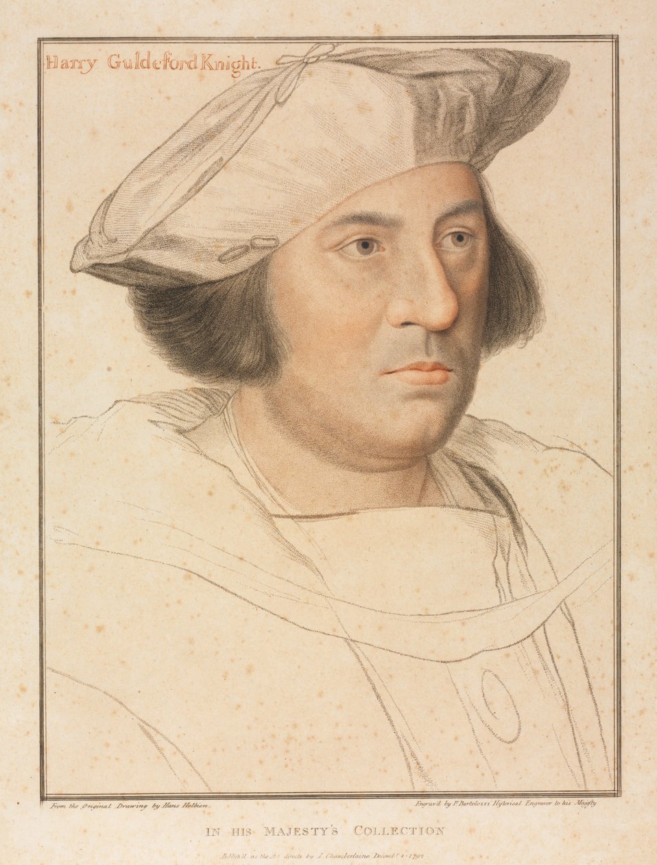 Sir Henhy Guldeford od Francesco Bartolozzi