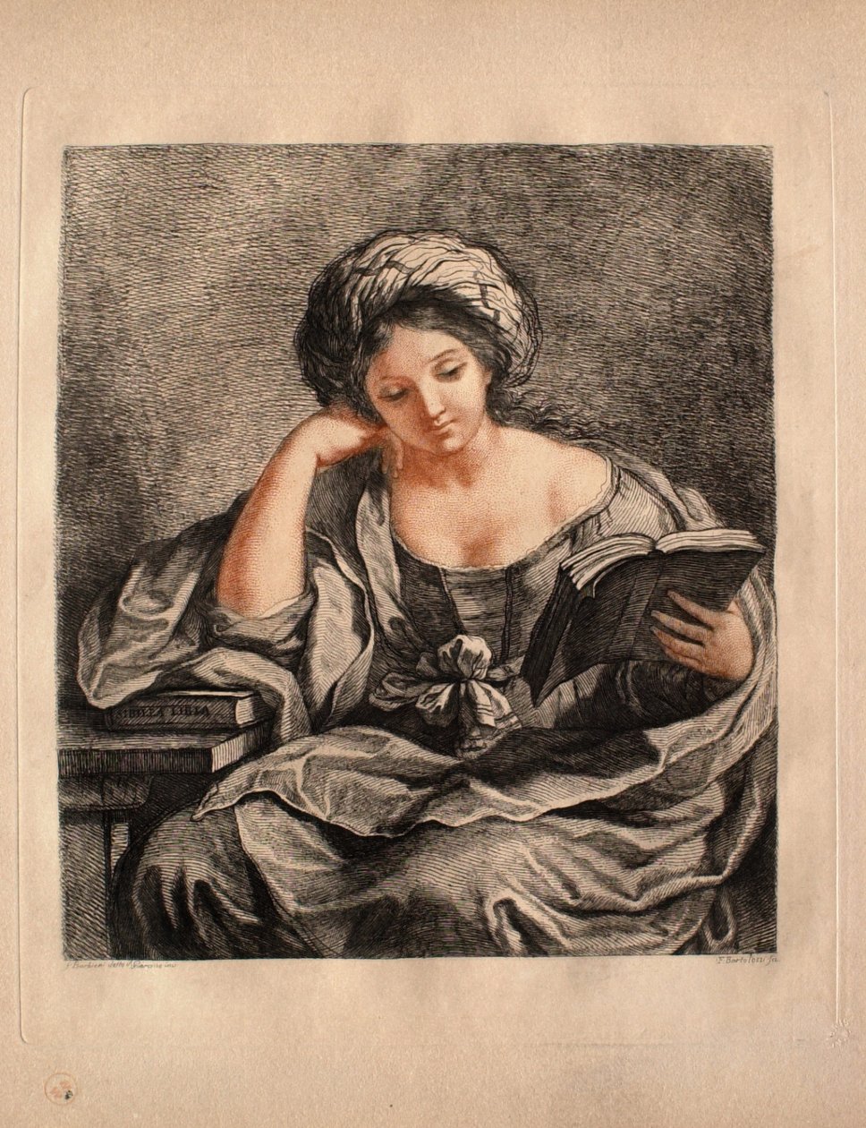 Libyjská Sibyla od Francesco Bartolozzi
