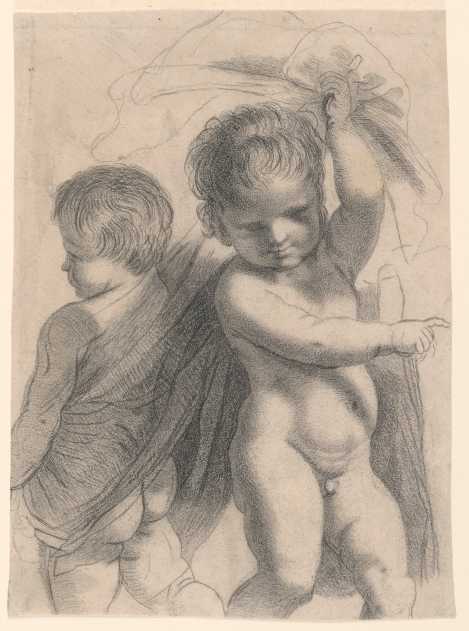 Dva Putti od Francesco Bartolozzi