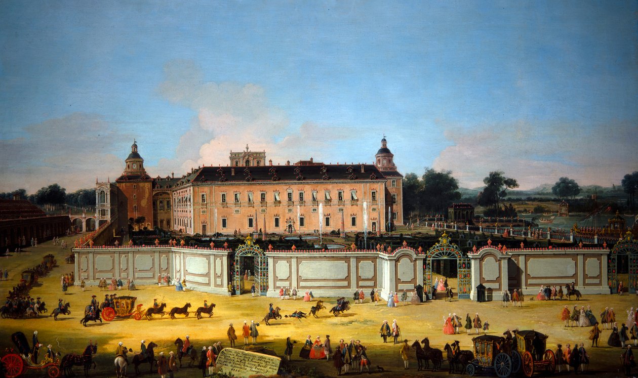 Španělský král Ferdinand, královna Marie Barbara (pár) od Francesco Battaglioli