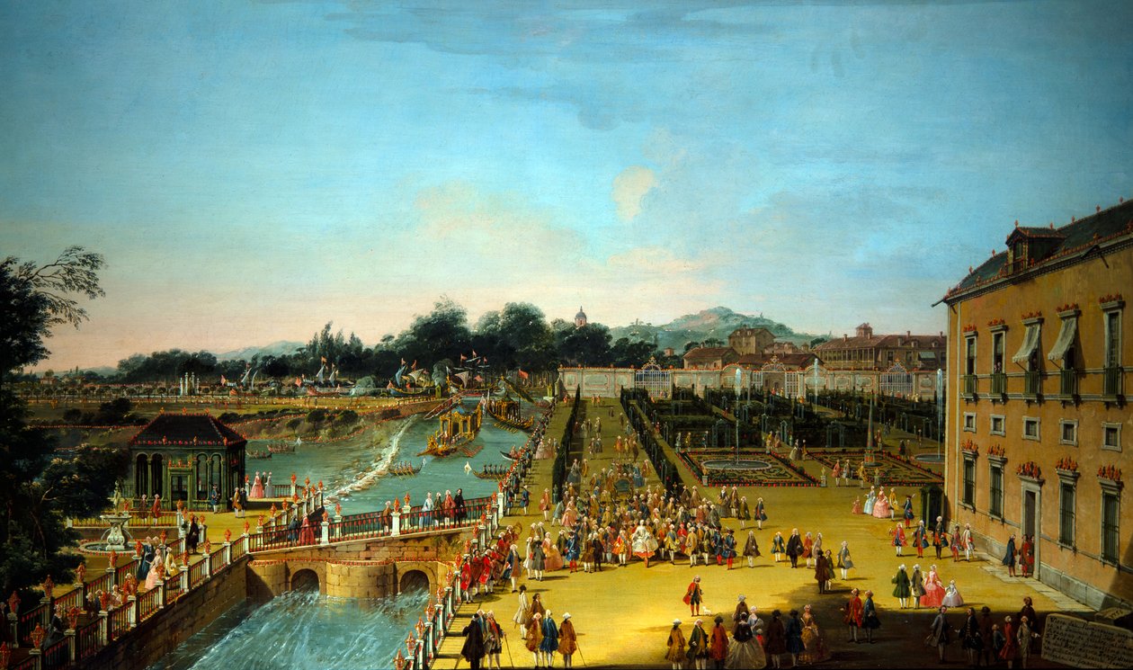 Španělský král Ferdinand, královna Marie Barbara (pár) od Francesco Battaglioli