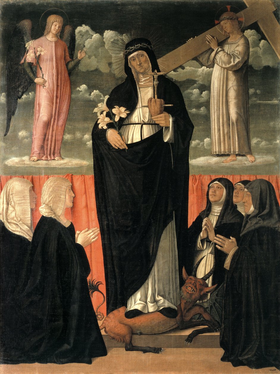 Blahoslavená Osanna Andreasi od Francesco Bonsignori