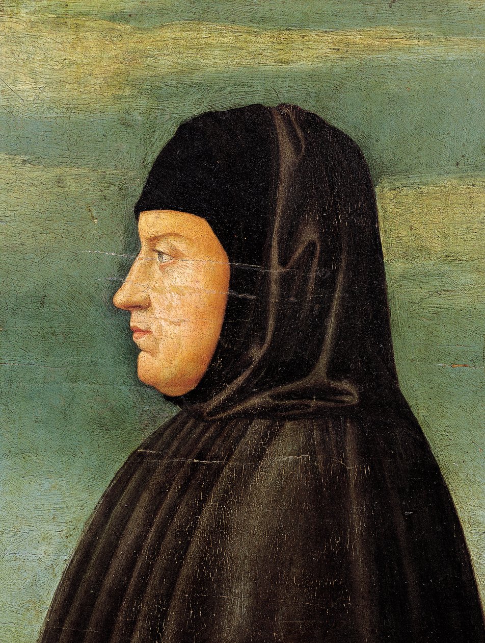 Portrét Petrarca (Francesco Petrarca) (1304-74) (olej na panelu) od Francesco Bonsignori