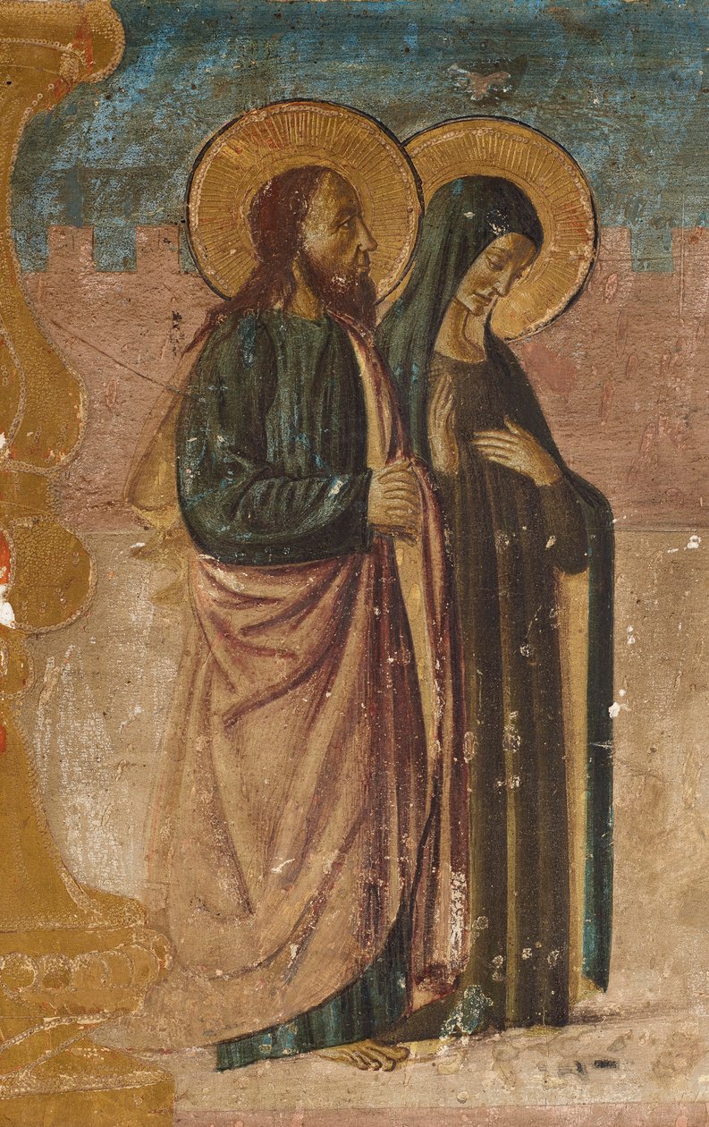 Svatí Anna a Joachim. od Francesco Botticini