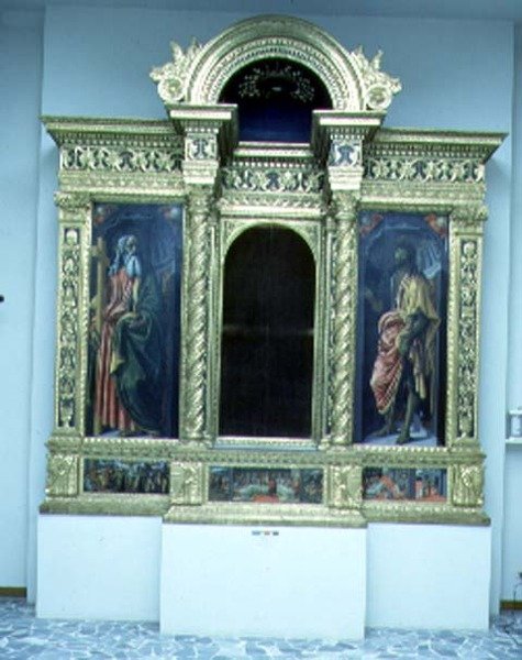 Tabernacle of the Sacraments, c.1484-6 (tempera na panelu) (viz také 94758-9) od Francesco Botticini