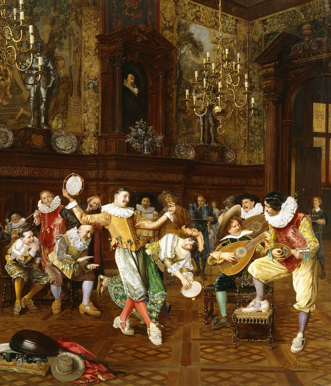 Saltarello, od Francesco Brunery