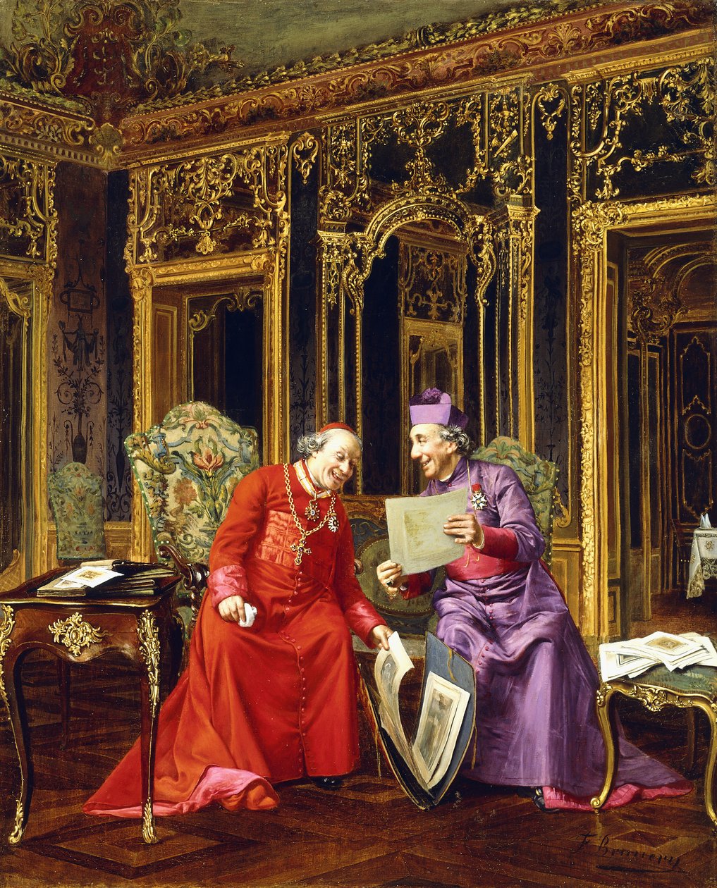 Sběratelé tisku, od Francesco Brunery