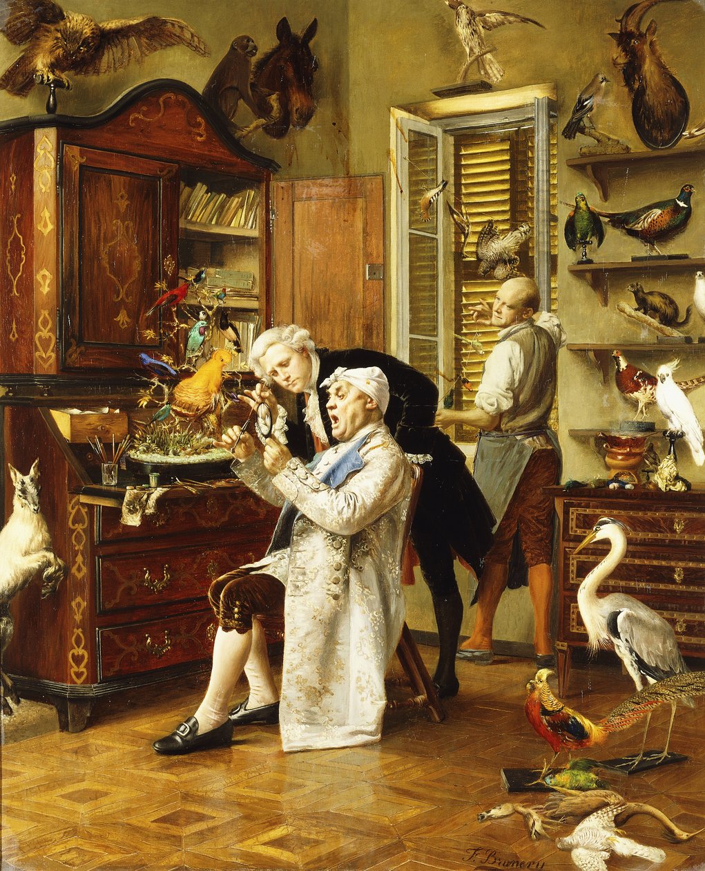Taxidermista, od Francesco Brunery