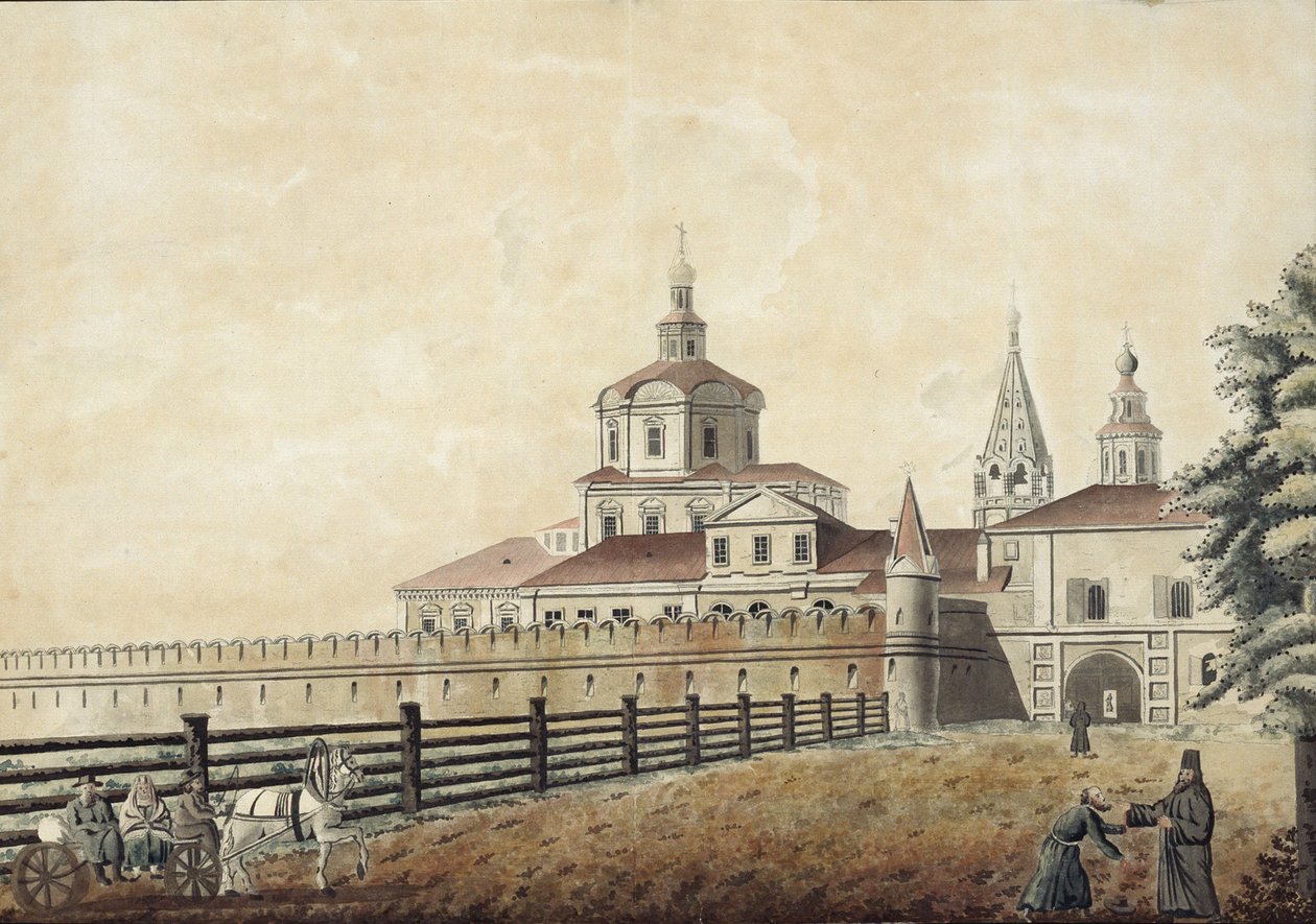 Klášter sv. Andronika v Moskvě, 80. léta 18. století od Francesco Camporesi