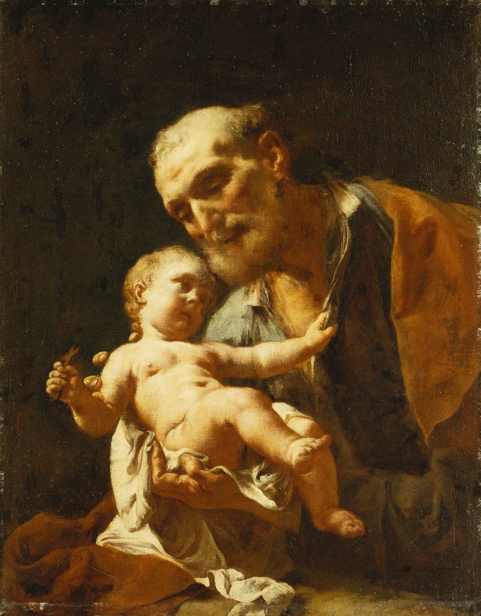 Svatý Josef a Jezulátko od Francesco Capella