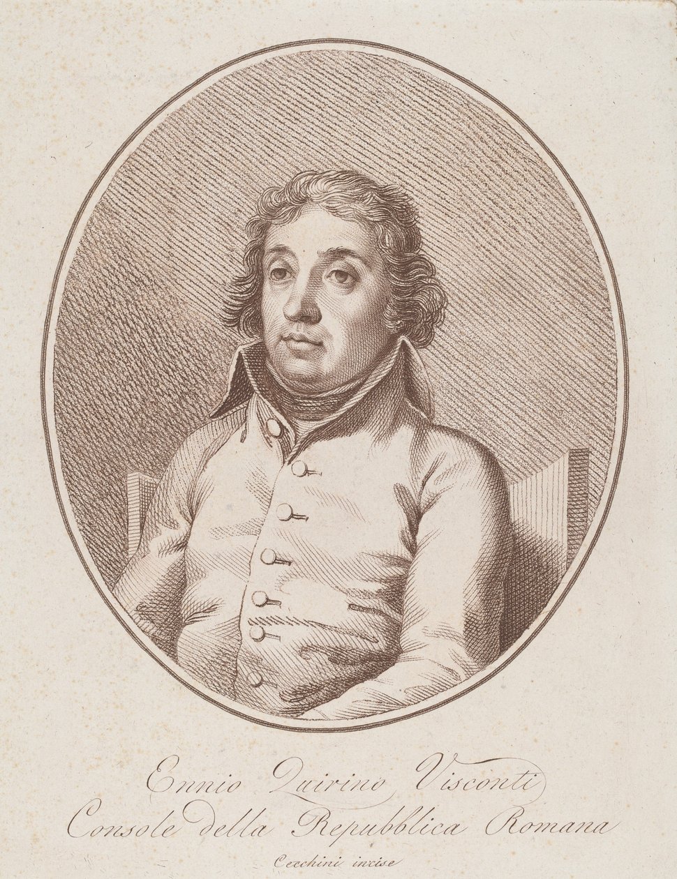 Ennio Quirino Visconti od Francesco Cecchini
