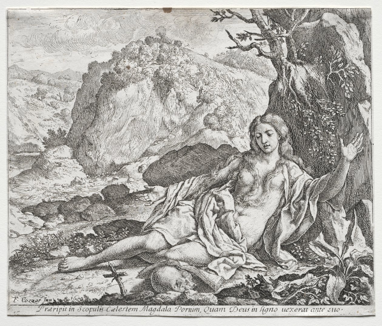 Kajícnice Magdaléna od Francesco Cozza