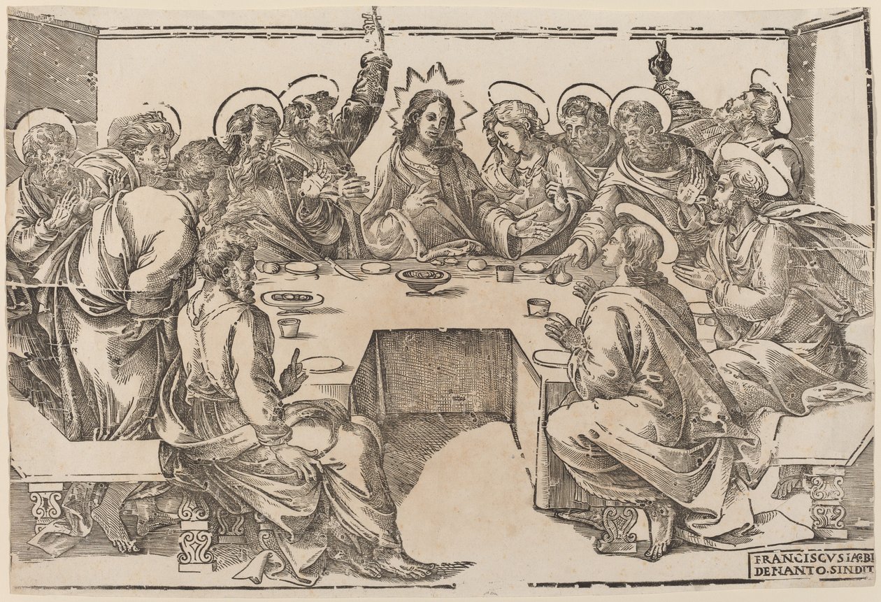 Poslední večeře od Francesco Denanto