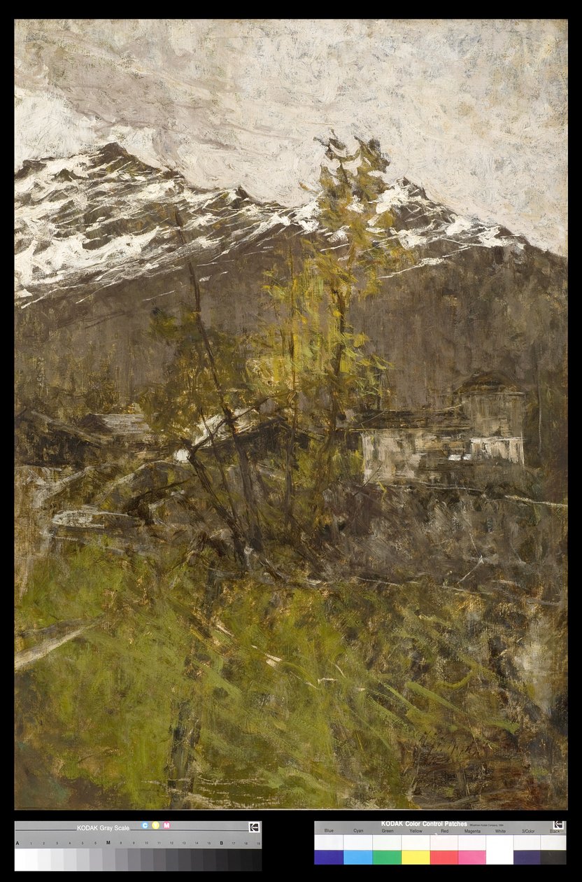 První sníh nebo krajina, 1889 od Francesco Filippini