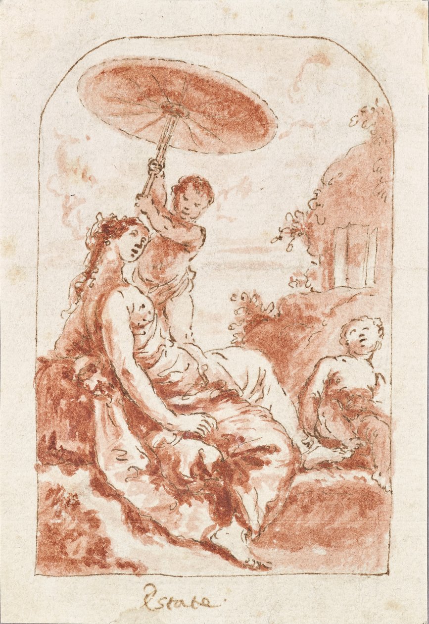 Alegorie léta od Francesco Fontebasso