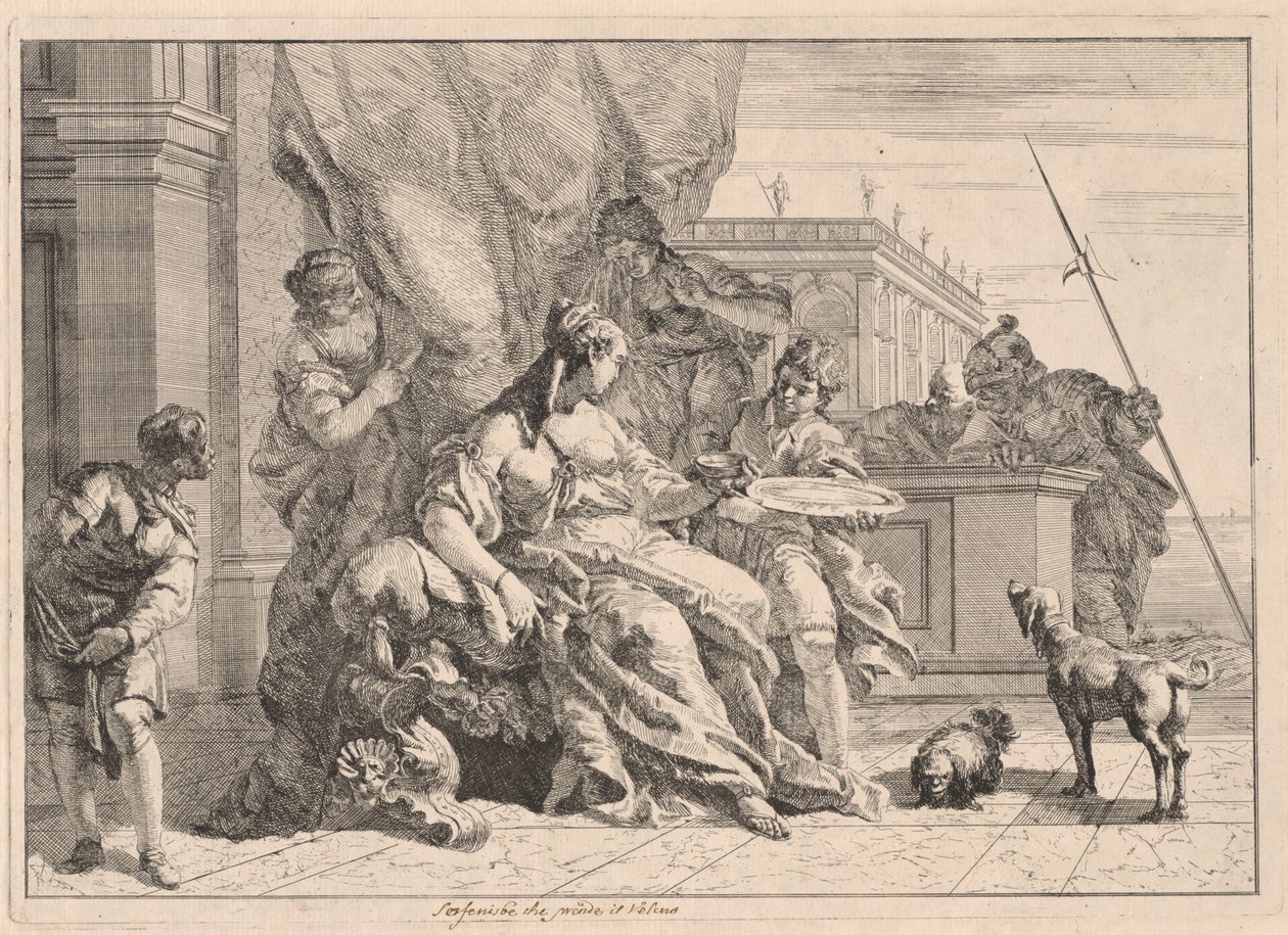 Sofonisba (nebo Artemisia) od Francesco Fontebasso