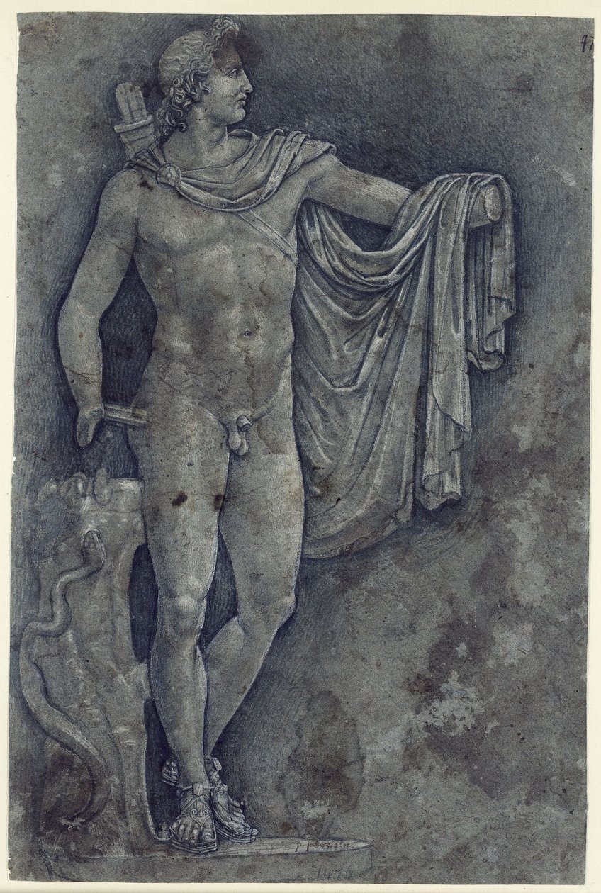 Apollón Belvederský od Francesco Francia