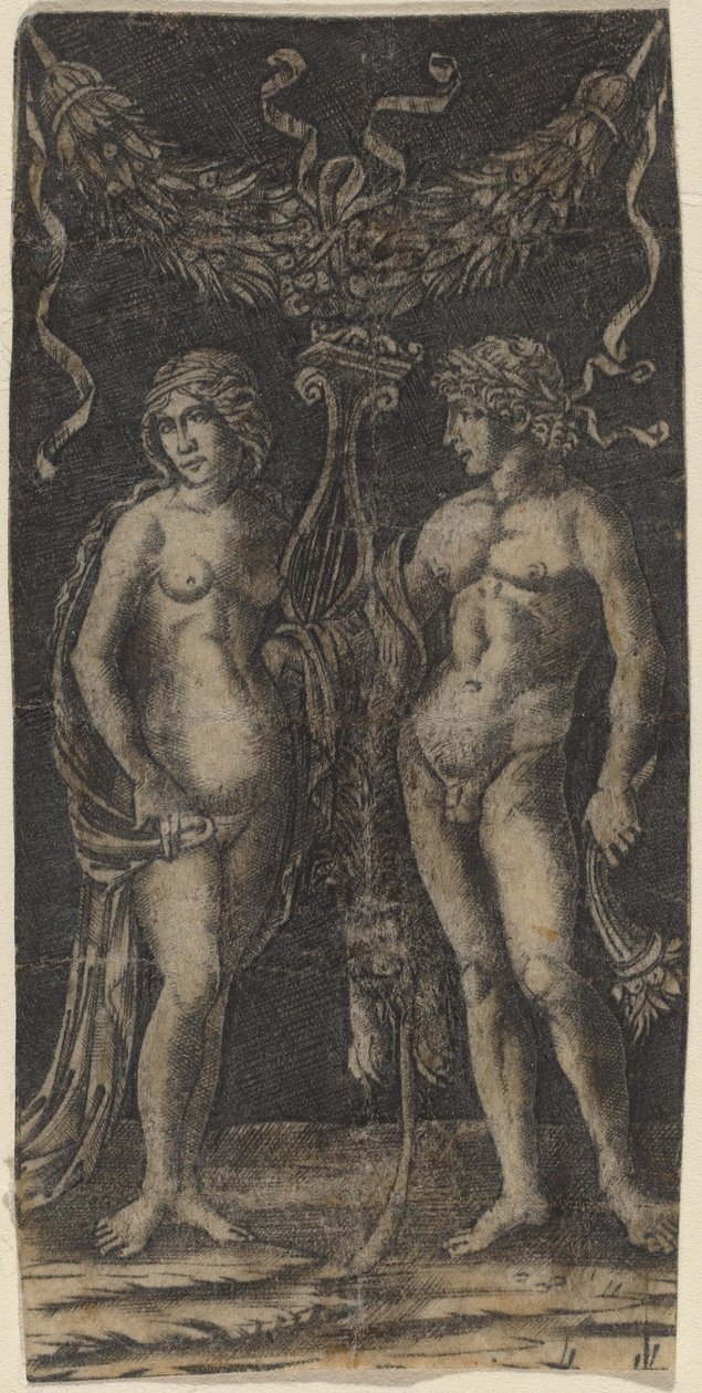 Herkules a Deianira od Francesco Francia or Peregrino da Cesena