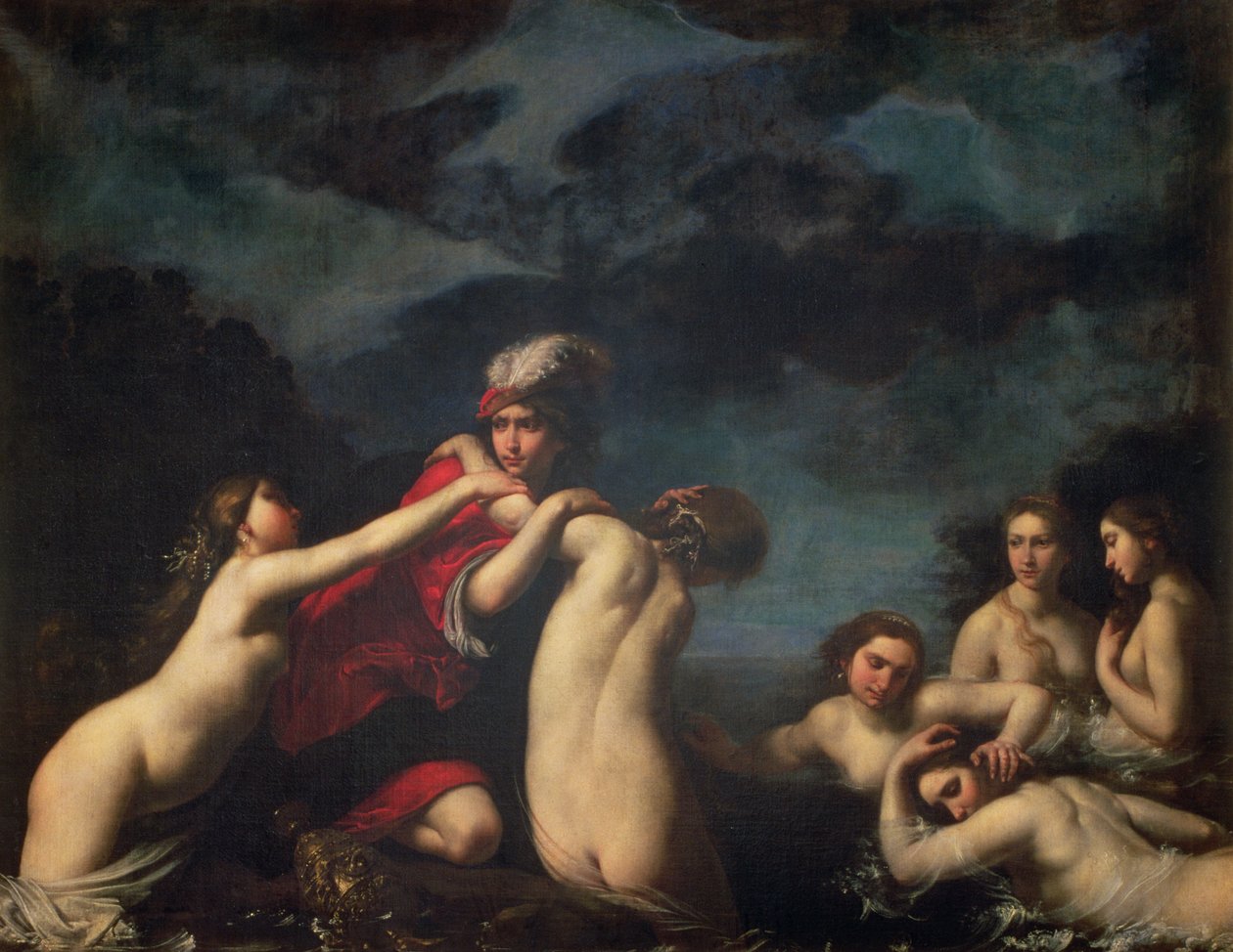 Hylas a Najády od Francesco Furini