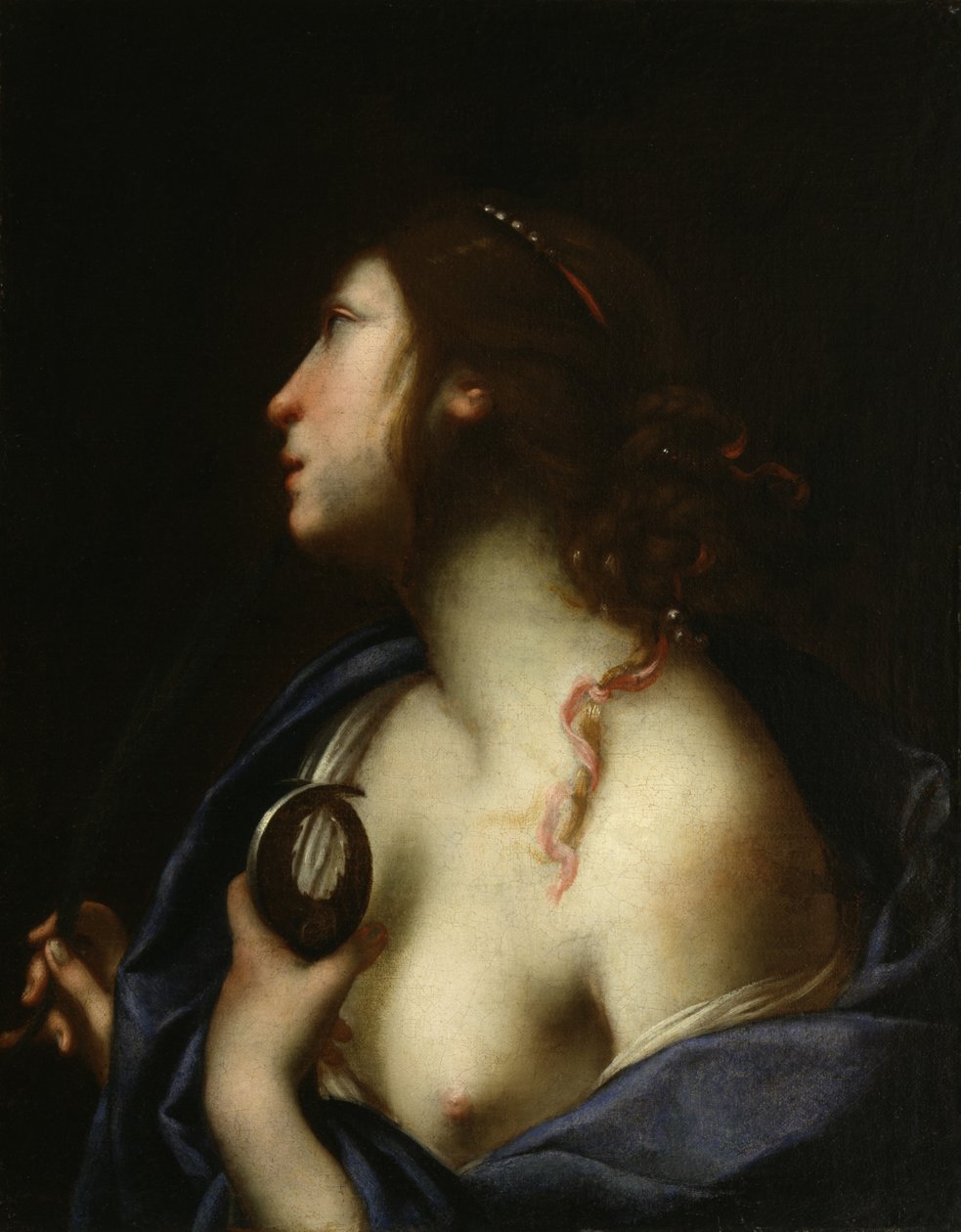 Svatá Agáta, kolem 1635-45 (olej a tempera na plátně) od Francesco Furini