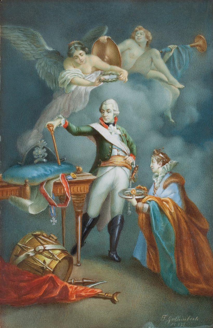 Generálmajor Aleksandr Vassil"evič Suvorov od Francesco Gallimberti