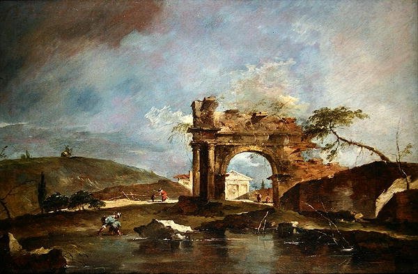 Capriccio od Francesco Guardi