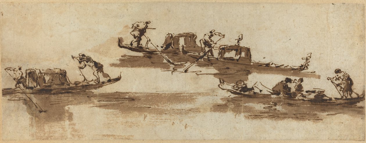 Gondoly od Francesco Guardi