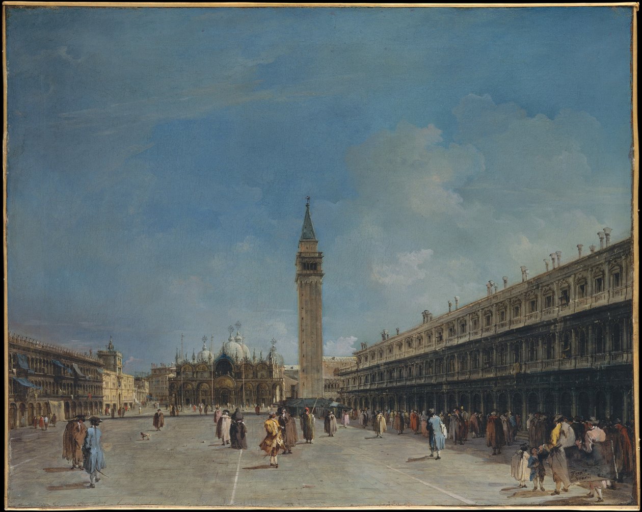 Náměstí svatého Marka od Francesco Guardi