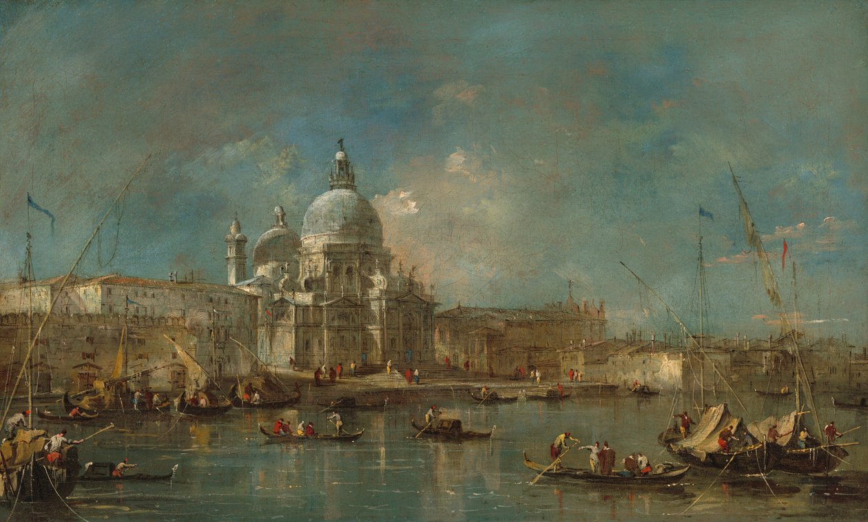 Svatá Maria zdraví od Francesco Guardi