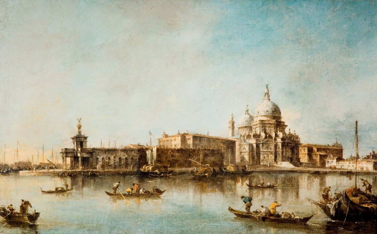 Santa Maria della Salute a Dogana, Benátky, 1760-1790. od Francesco Guardi