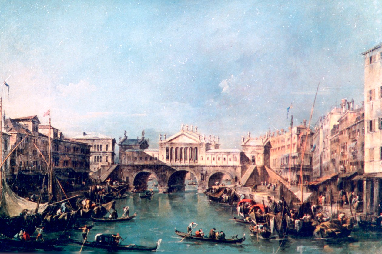 Benátky, c1775 od Francesco Guardi