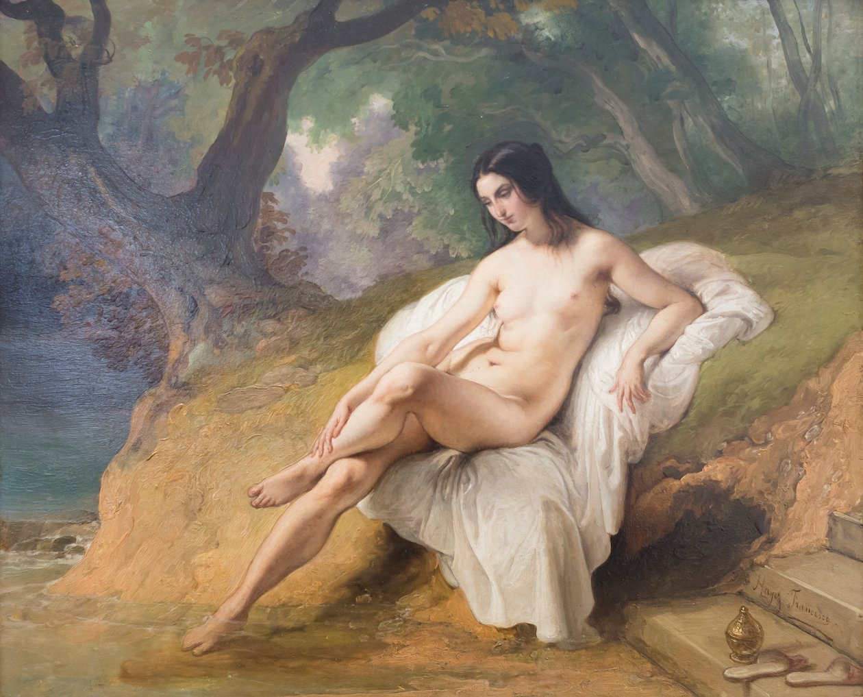 Koupající se od Francesco Hayez
