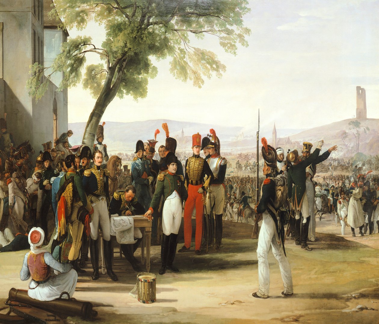 Napoleon po bitvě u Wagramu, Francesco Hayez (1791-1882) od Francesco Hayez