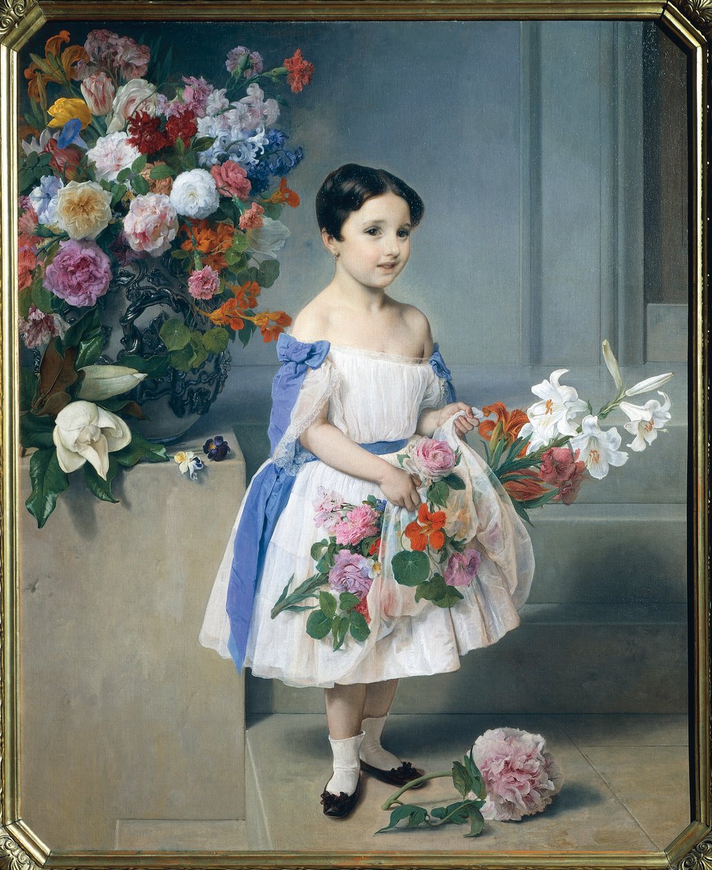 Portrét hraběnky Antonietty Negroni Prati Morosini, Francesco Hayez od Francesco Hayez