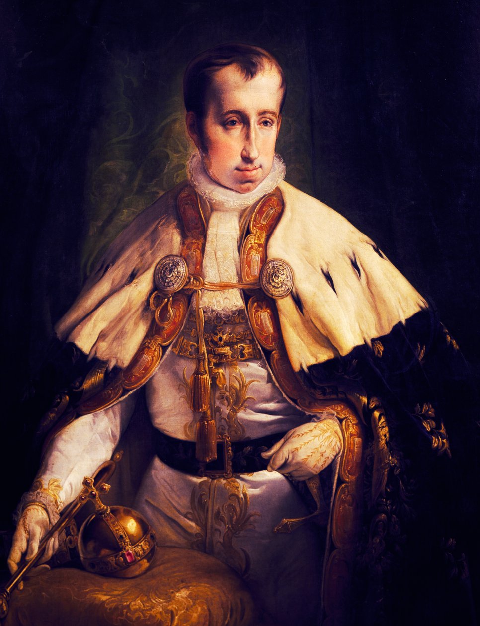 Portrét Ferdinanda I. Rakouského (Vídeň od Francesco Hayez