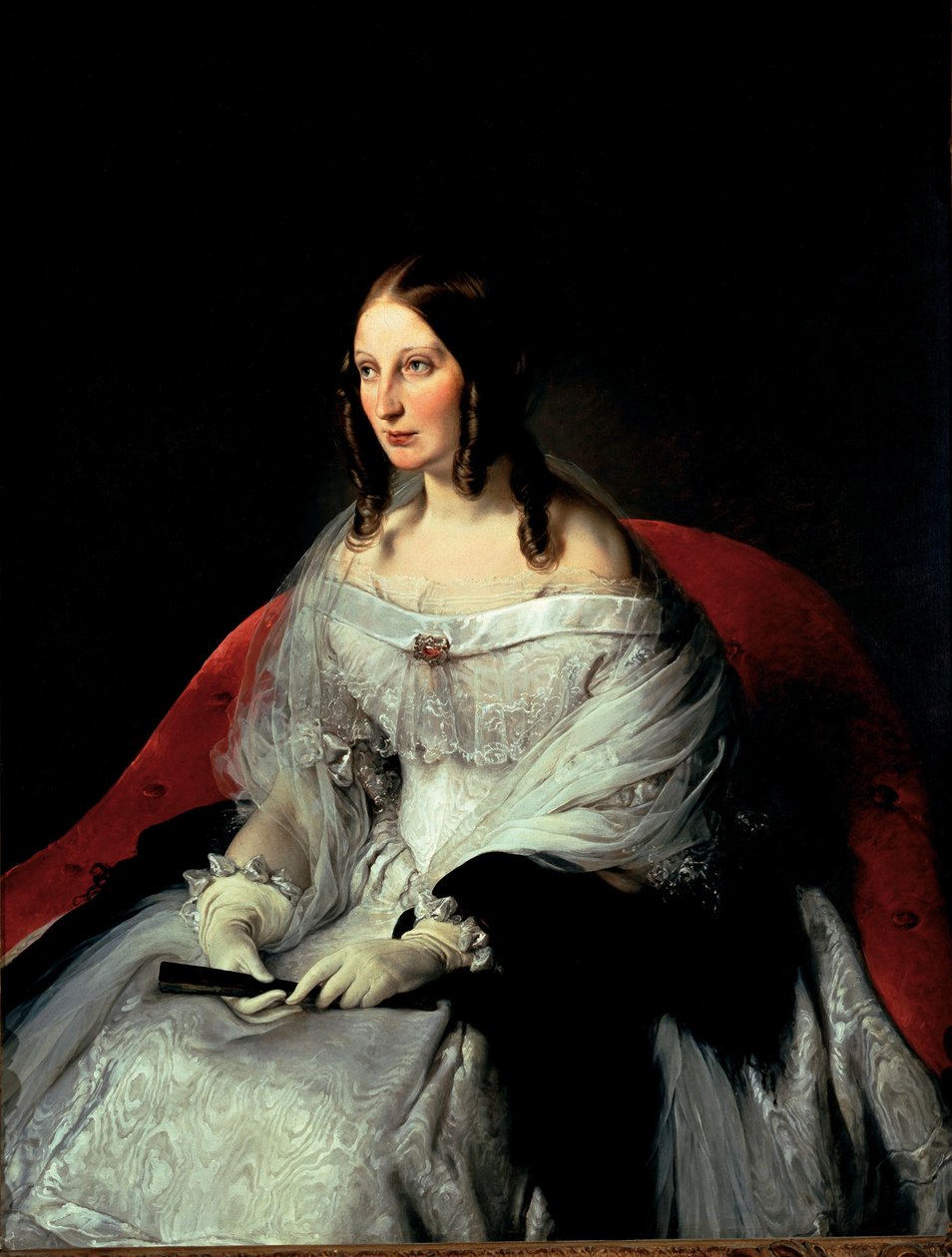 Portrét Sarah Louise Strachan (1818-1881), princezny ze Sant