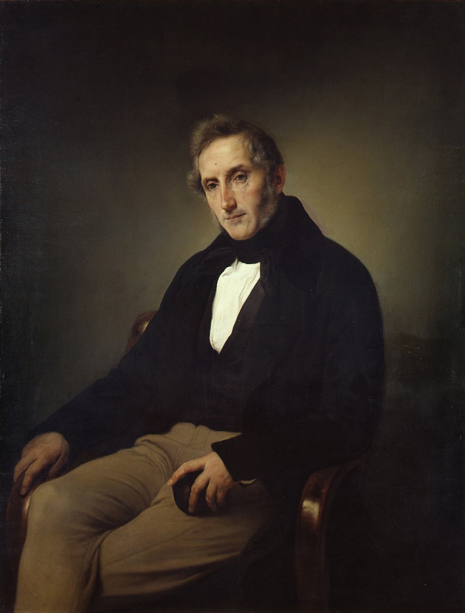 Portrét básníka Alessandra Manzoniho 1785-1873 od Francesco Hayez