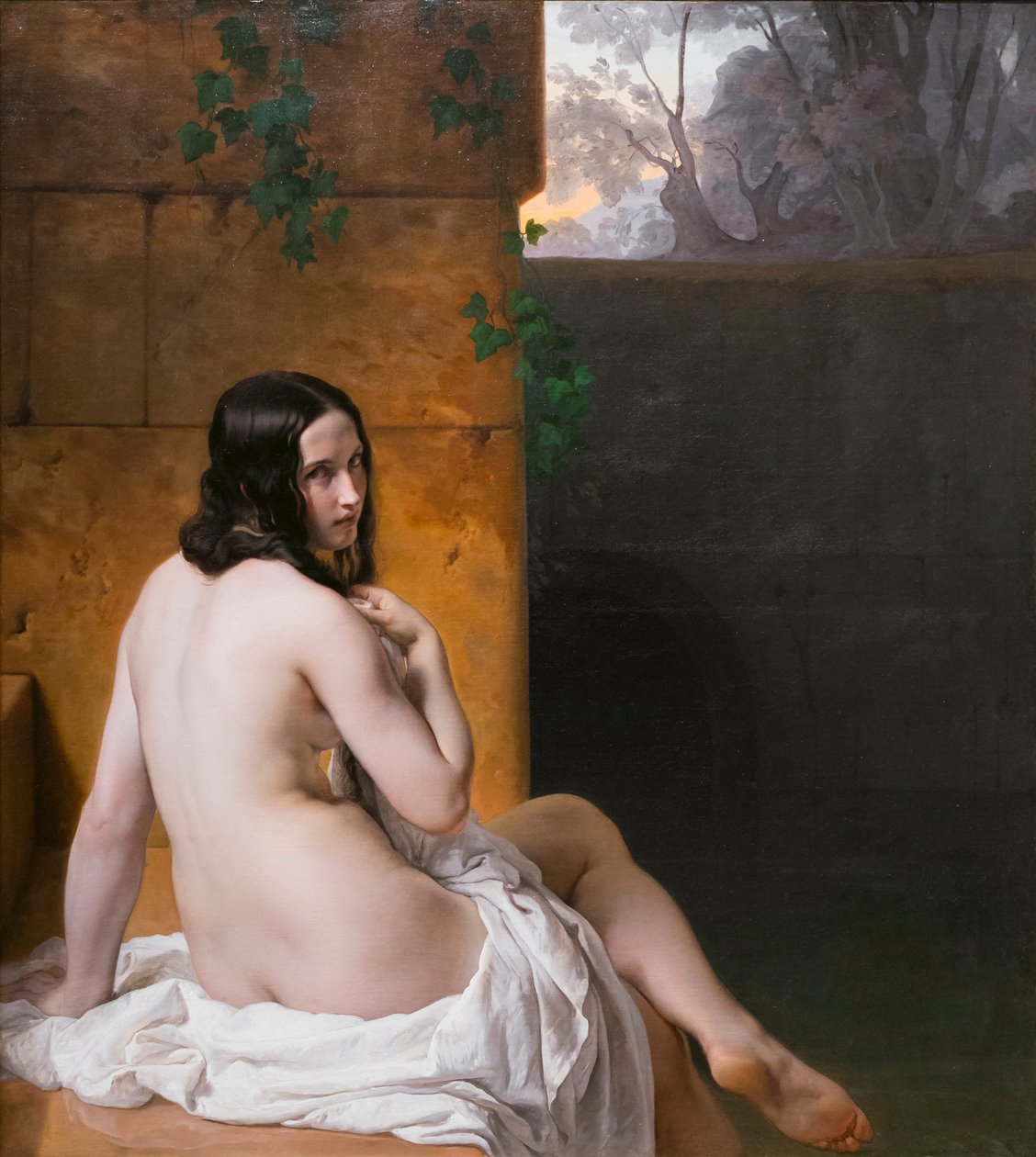 Susanna při koupeli od Francesco Hayez