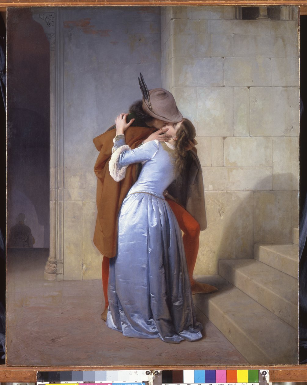 Polibek, 1859 od Francesco Hayez