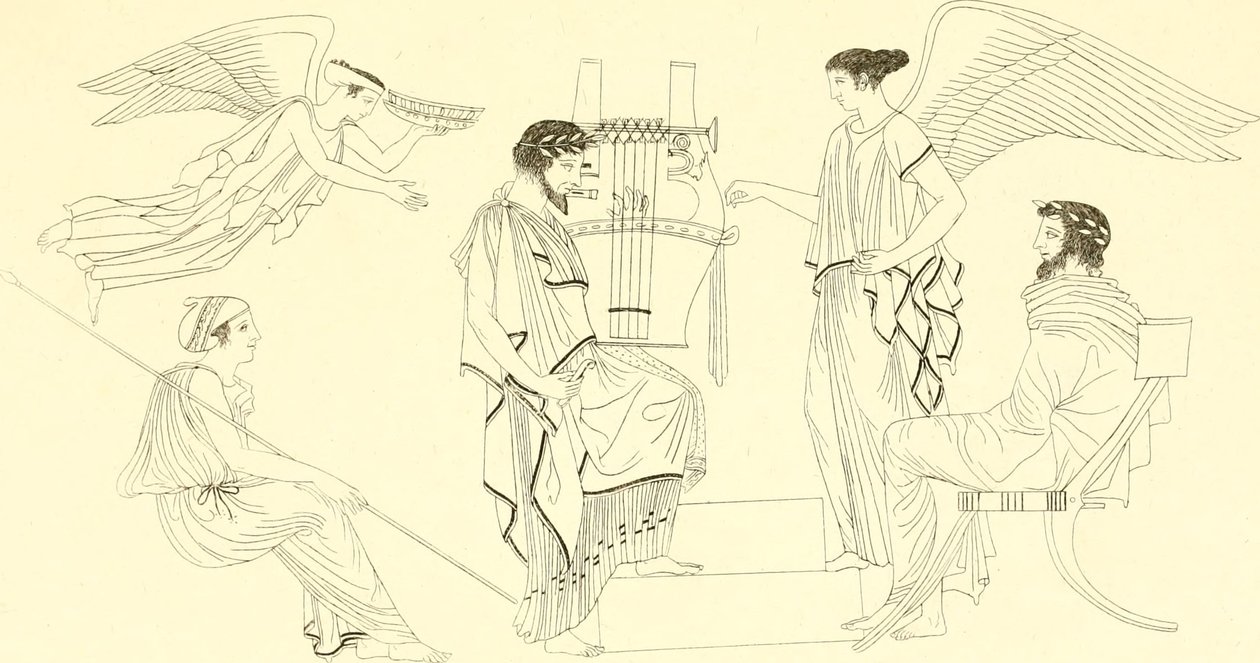 INGHIRAMI(1835) Malby na fiktických vázách, svazek 3, T290 (14598250600) od Francesco Inghirami